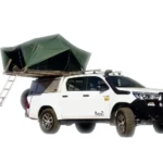Toyota Hilux 4x4 camping setup for two - rent now