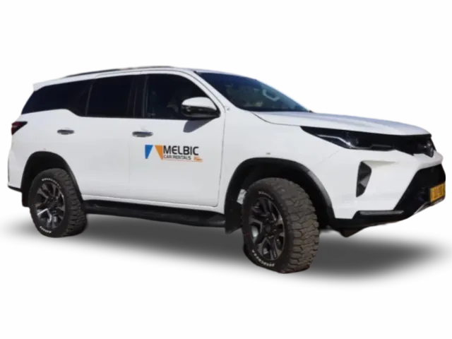 Toyota Fortuner SUV 4x4 Mietwagen.